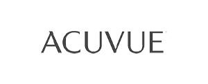 acuvue logo black and white