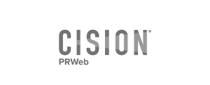 cision prweb logo black and white